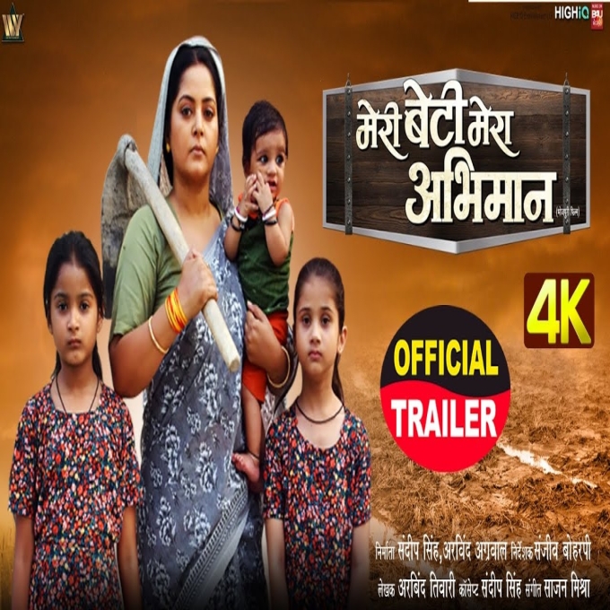 Meri Beti Mera Abhiman - Movie Trailer - Anjana Singh 2024 (Mp4 HD)